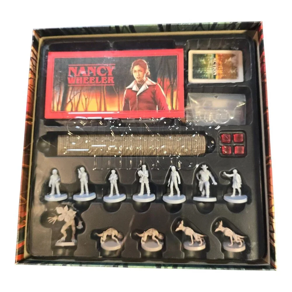 Stranger Things Upside Down Board Game Netflix CMON - 2023 Rob Daviau Complete